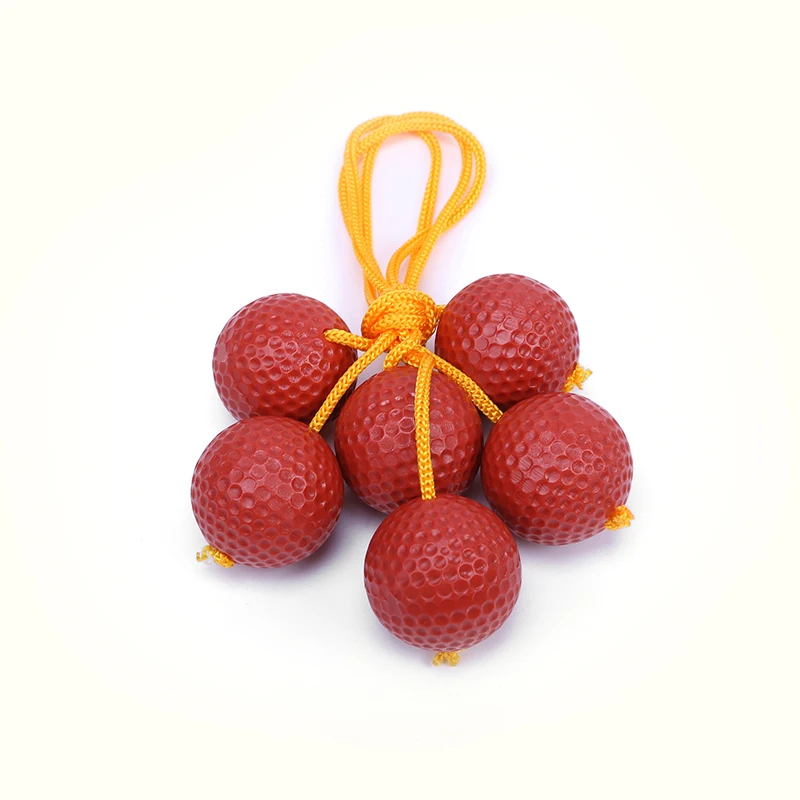 1 Set of 6 Balls Golf Rope Balls Ladder Balls Throwing Game String Balls