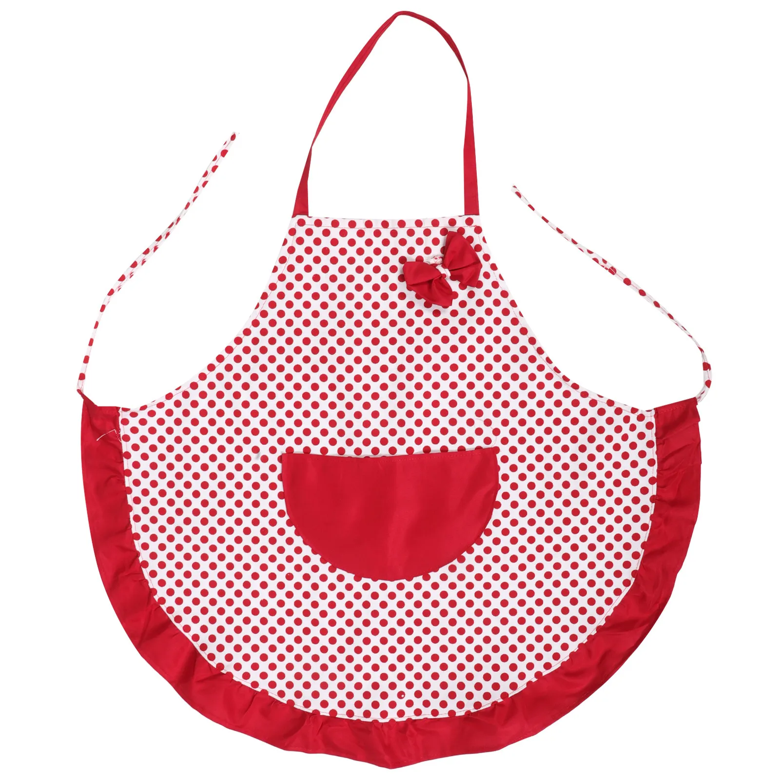 

Кухонный фартук для женщин, красный, с завязками на шее, без рукавов, из холщовой ткани, с вместительным карманом, для кухни, кафе, отеля, маникюрного салона