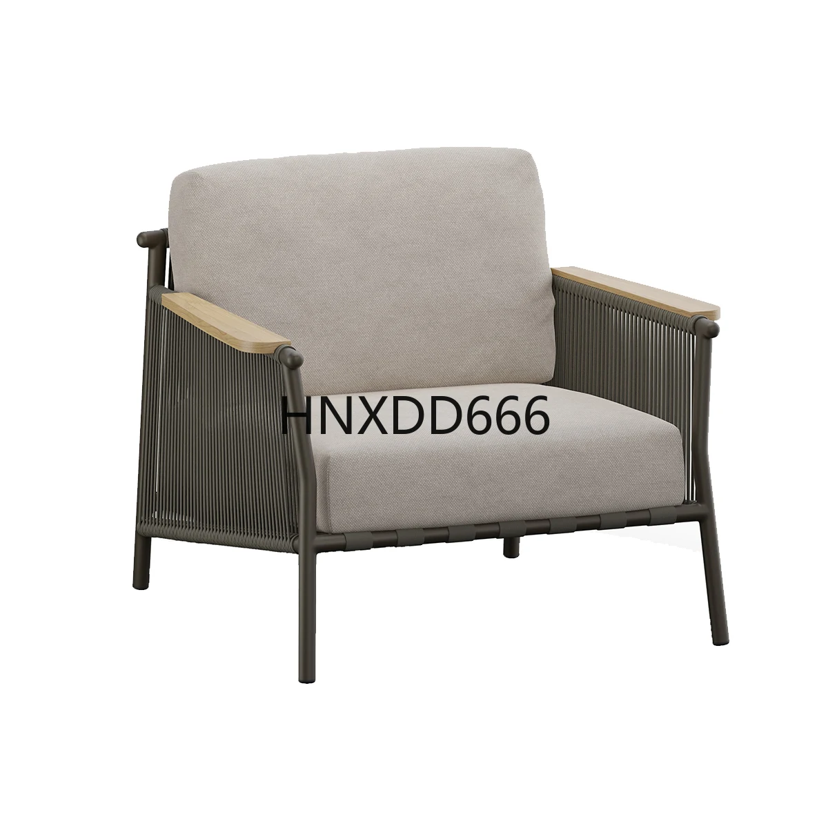 

Outdoor waterproof and sunscreen new Chinese rattan sofa