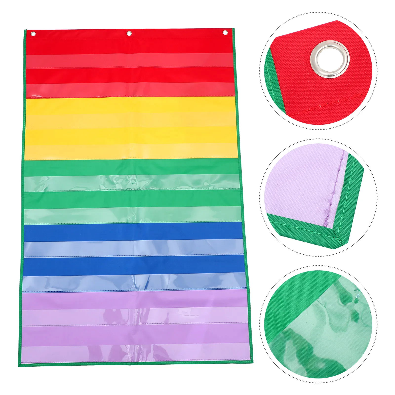 

Schedule Hanging Bag Pocket Chart for Classroom File Folders Card Calendar Wall