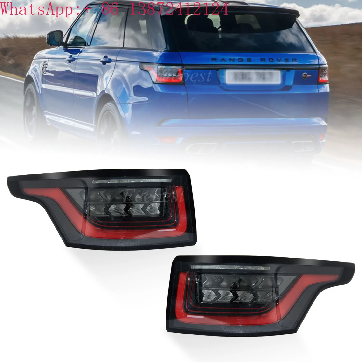 

2018 2019 2020 2021 2022 L494 Rear Lamp Taillight for Land Rover Range Rover Sport 2013-2017 Rear Light