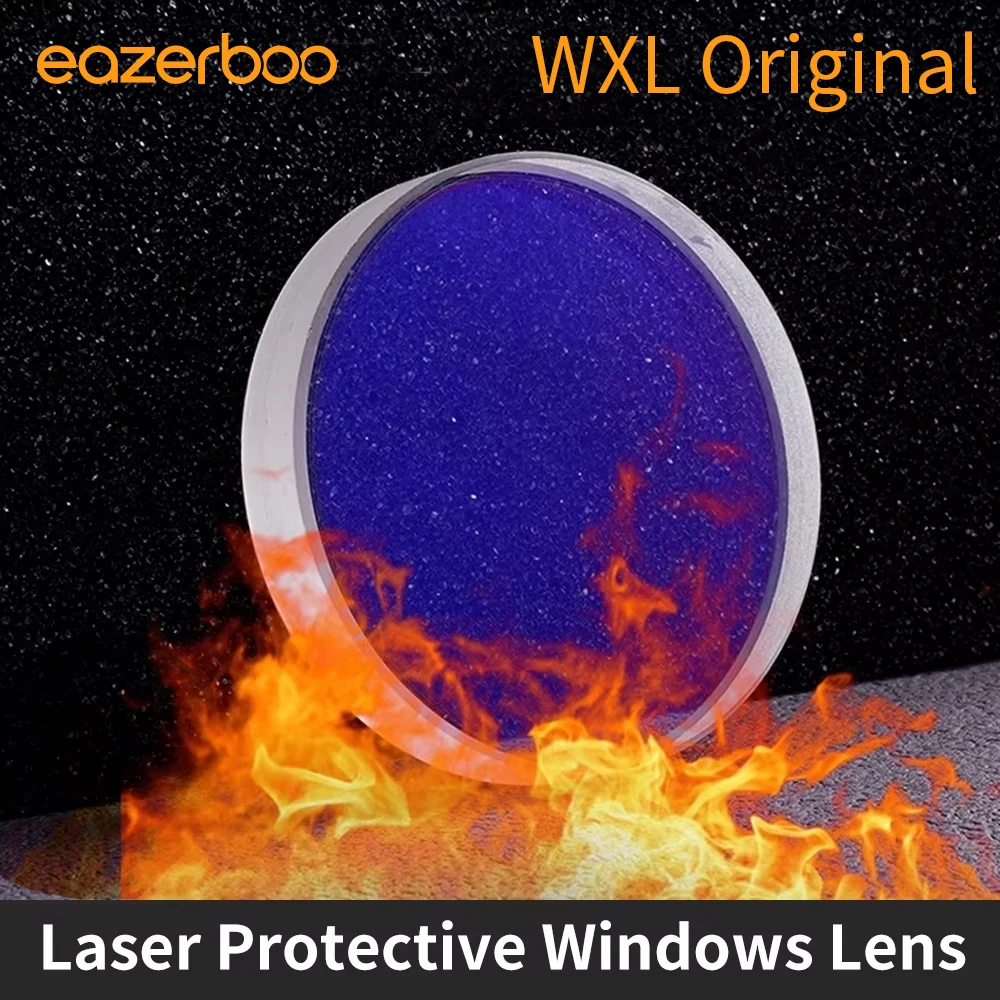 WSX Original JGS1 Fused Silica Laser Protective Windows Lens for Cutting Machine 30x7 34x5 36x2 Sizes Laser Safety Equipment