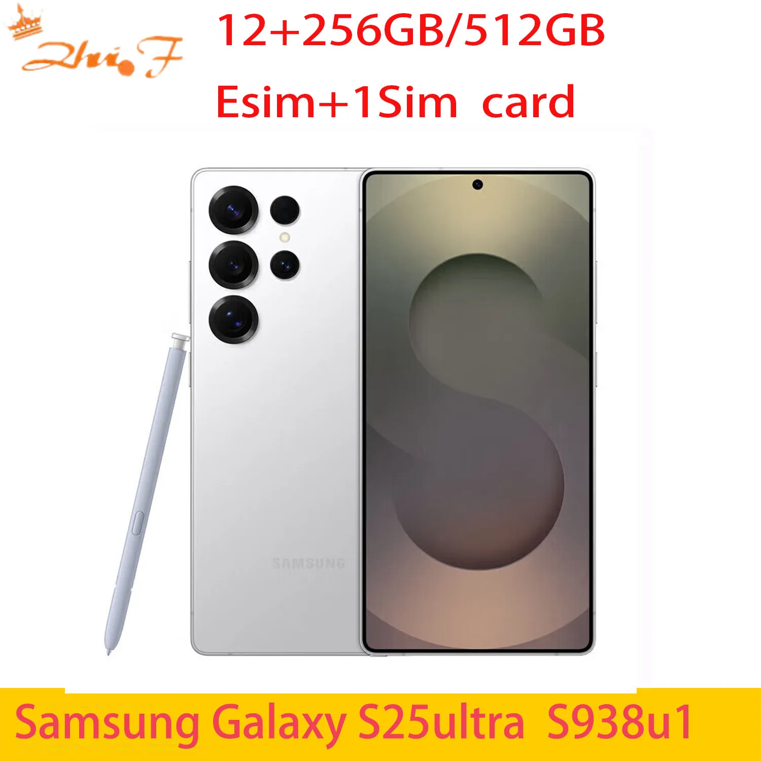 Samsung Galaxy S25 Ultra S938u1 12GB RAM 256/512/1TB Snapdragon 8 Elite 5000mAh 200MP 6.9
