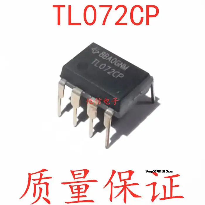 10pieces  TL072 TL072CP  DIP-8