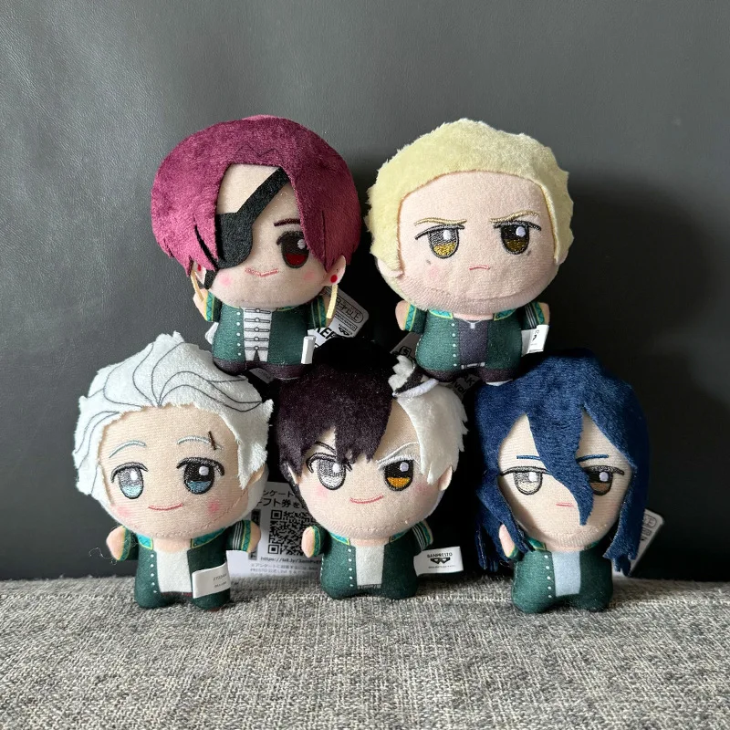 Japanese Anime Wind Breaker Plush Keychain Pp Cotton Filling Doll Two-Dimensional Follower Collect Dolls Backpacks Hanging Toys