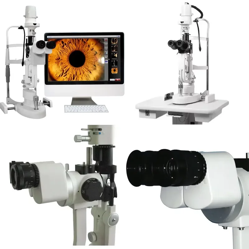 Hot-selling 5-step digital slit lamp biological microscope, affordable, high-quality ophthalmic diagnostic machine