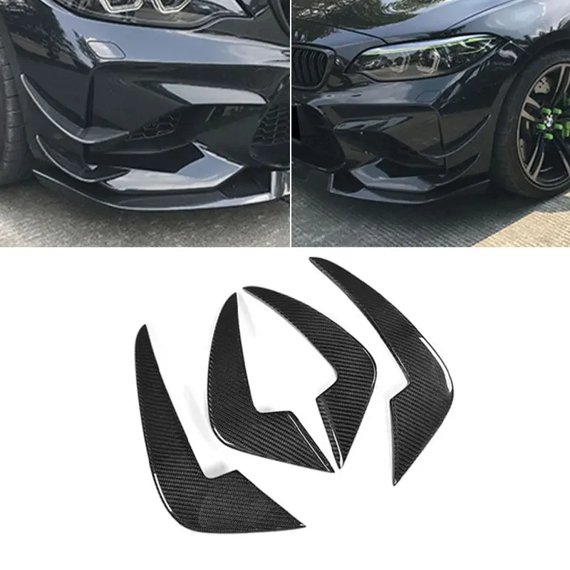 For 2016+ BMW 2 Series F87 M2 Carbon Fiber Wind Blade M2C Carbon Fiber Wind Blade Turbulence Carbon Fiber AC Wind Blade