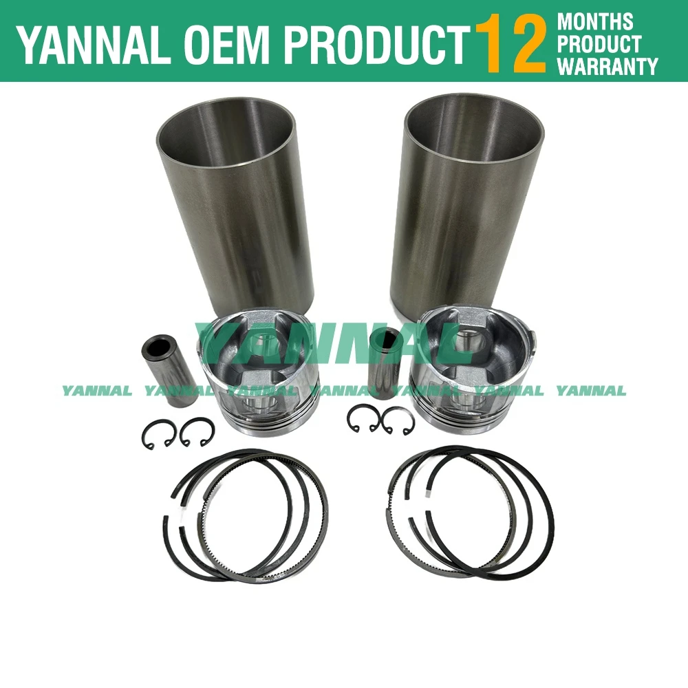 2TN66 2TN66E 2TN66L Overhaul Rebuild Kit For Yanmar Engine Kobelco SK007 Parts