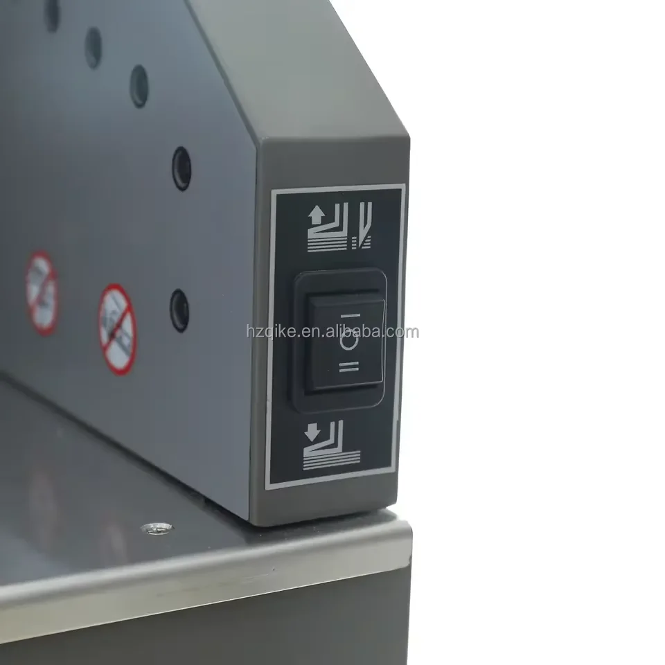 QK-E4908T A3 Aparador de papel elétrico programa-controle livro guilhotina máquina 490mm tamanho de corte