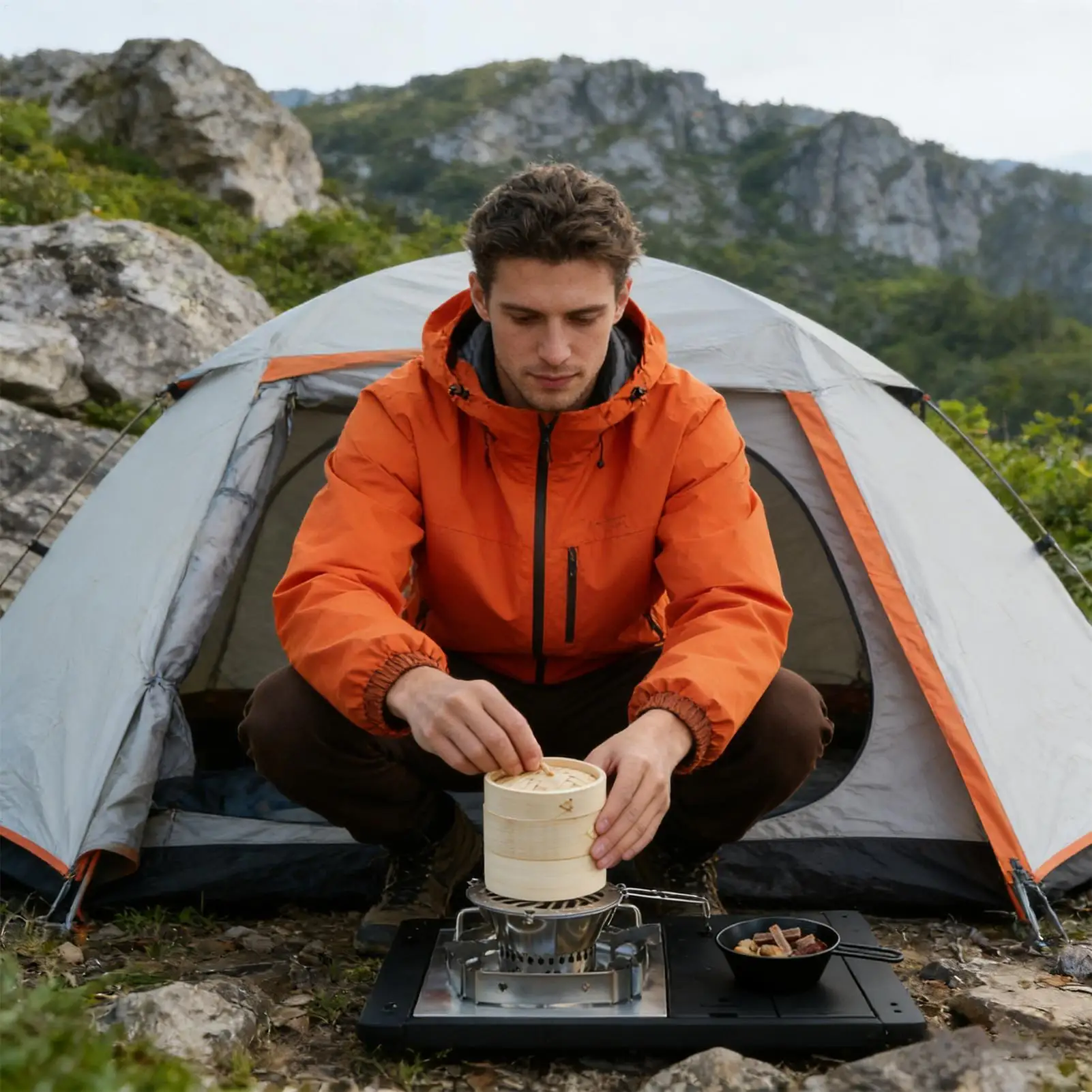 

Round Steamer Rack Stainless Steel Round Baking Plate Cooking Rack For Camping Hiking Outdoor Grill Holiday Food Preparation