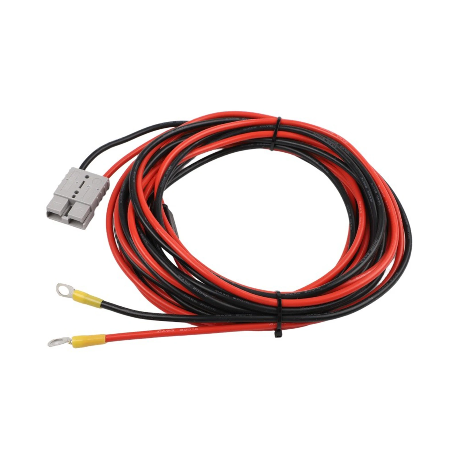 Battery Cable Quick Connect Wire 50A For DC-DC Chargers Battery Boxes And Play Wiring Kit 8AWG With M8 Terminals