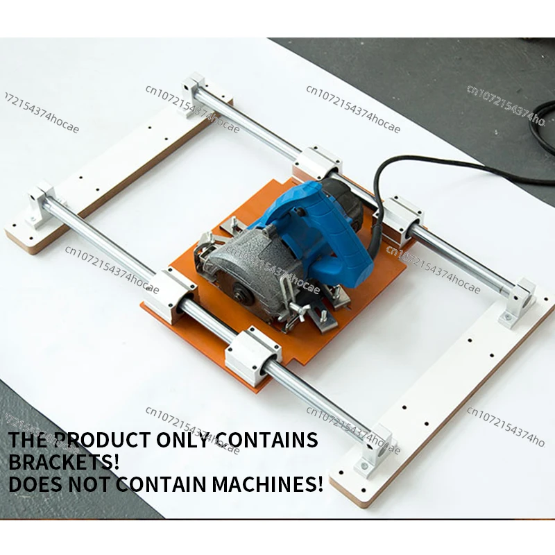Multifunctional woodworking guide rail Marble machine guide rail trimming machine floor bakelite base tile carpentry hand push