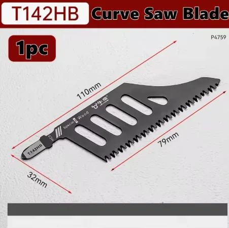 Precision Curved Jigsaw Blade Flush Cutting T Shank Reciprocating Saber Saw Blades for DIY Projects And Home Improvement