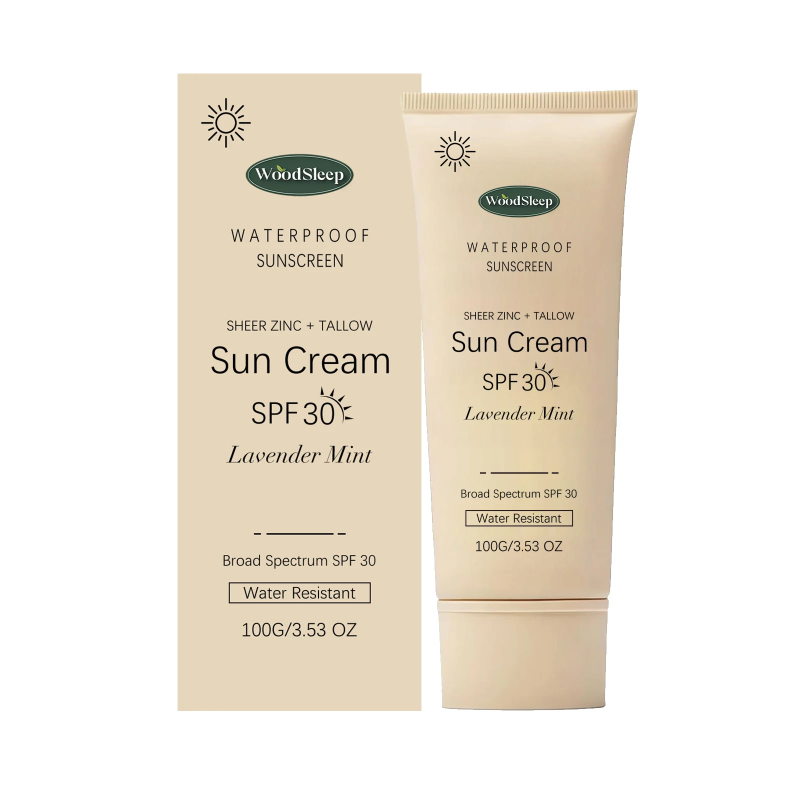 WoodSleep Butter Protective Cream Deeply Nourishes Skin Improves Dry Andrough Texture Suitable for Outdoor Commuting Daily Use