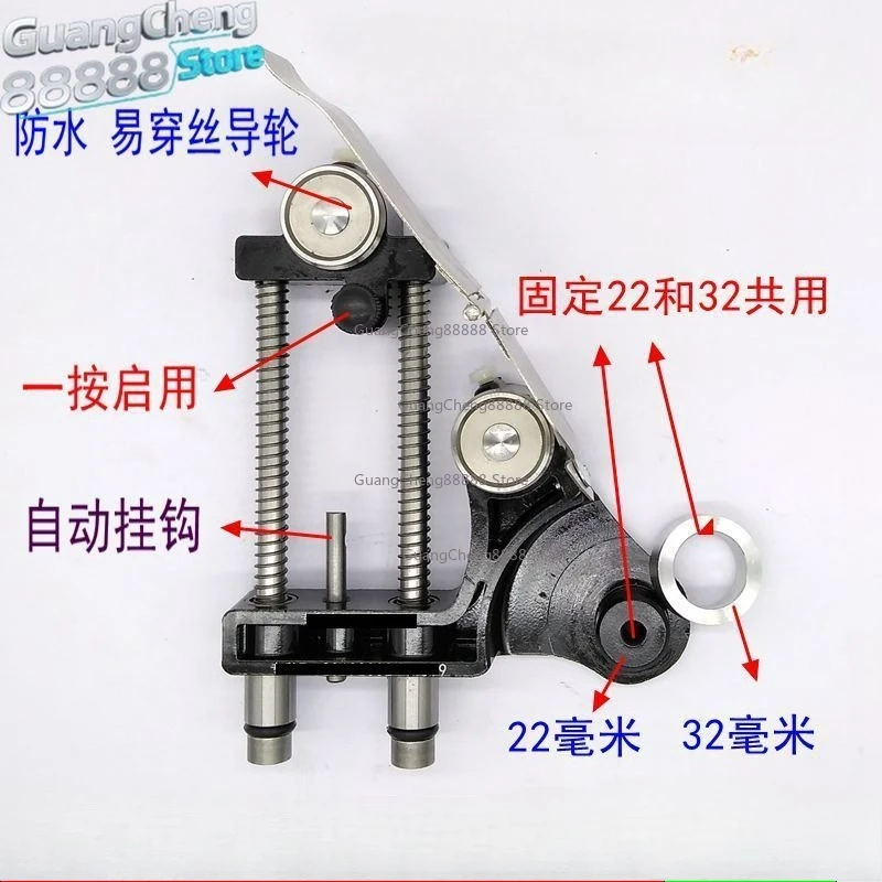 

Аксессуары для электроэрозионной обработки проволоки: автоматический натяжитель проволоки, регулятор затяжки молибденовой проволоки, двойное направляющее колесо с легкой резьбой