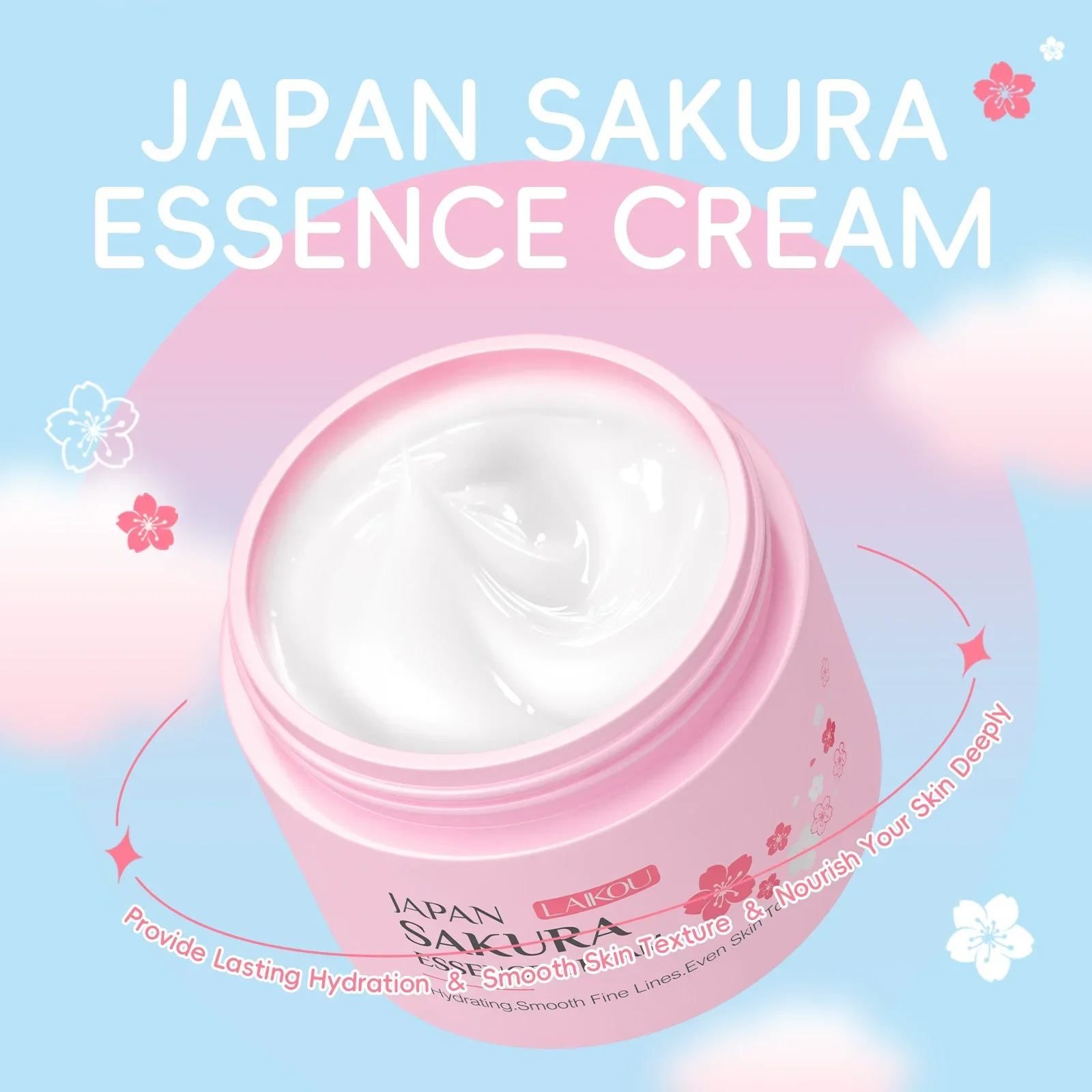 

Sakura Moisturizing Moisturizing Facial Cream Nutritional Whitening Moisturizing Oil Control Skin Care Skin Repair