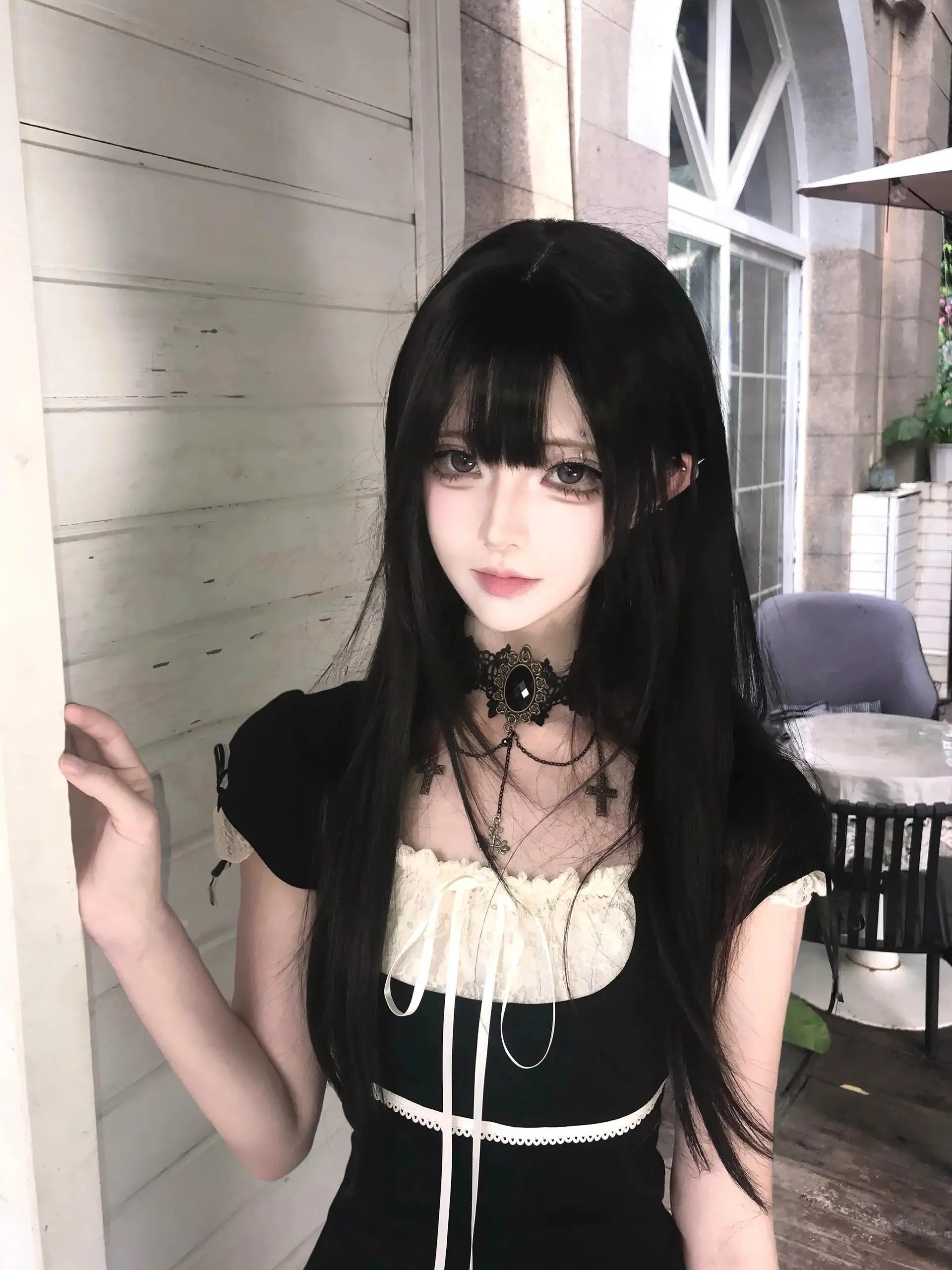 Кружевной топ с милым узлом и юбка f, комплект из двух предметов, серия Bla для раннего вкуса, летний комплект для похудения небольшого размера