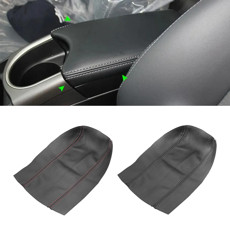 

For Toyota Prius 2010 2011 2012 2013 2014 2015 Car Microfiber Leather Interior Center Control Lid Armrest Box Cover Sticker Trim