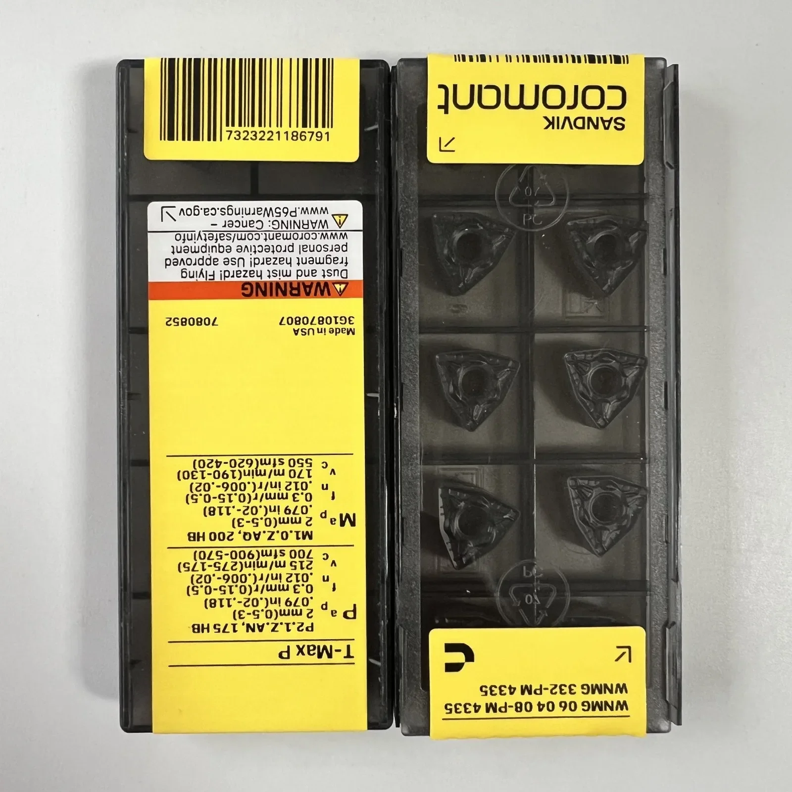 

SANDVIK-Coromant / WNMG060408-PM 4335 / 10 Pcs