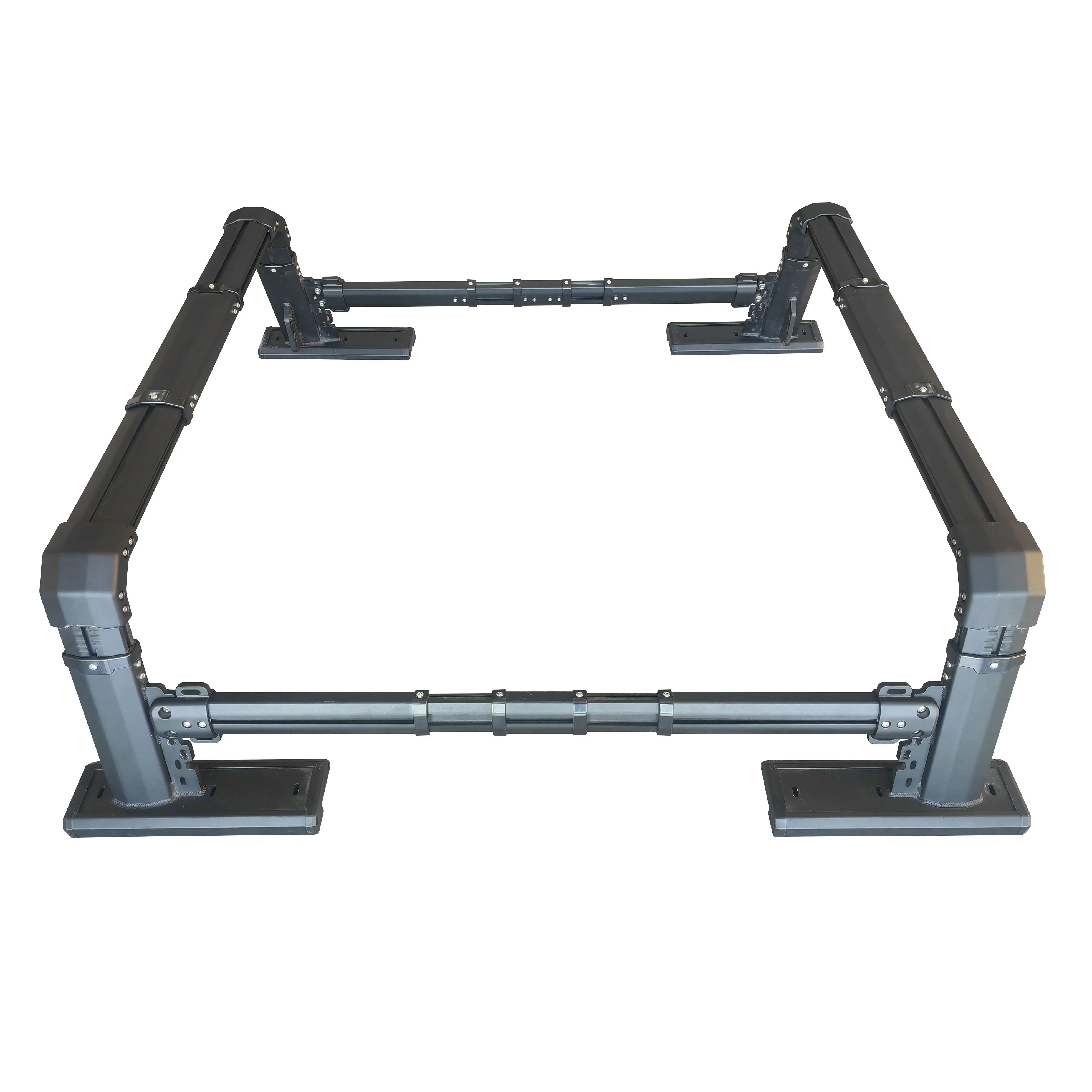 Adjustable Aluminum Alloy Trunk Mount with 2 Side Box for T6/T7/T8/T9 Pickup Trucks with 400kg Capacity Easy Installation 6