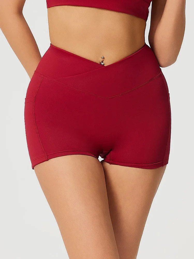 

Новые летние спортивные шорты для бега, женские сексуальные леггинсы с эффектом подтяжки ягодиц, женские облегающие шорты для велоспорта, шорты для тренировок с высокой талией, шорты для йоги