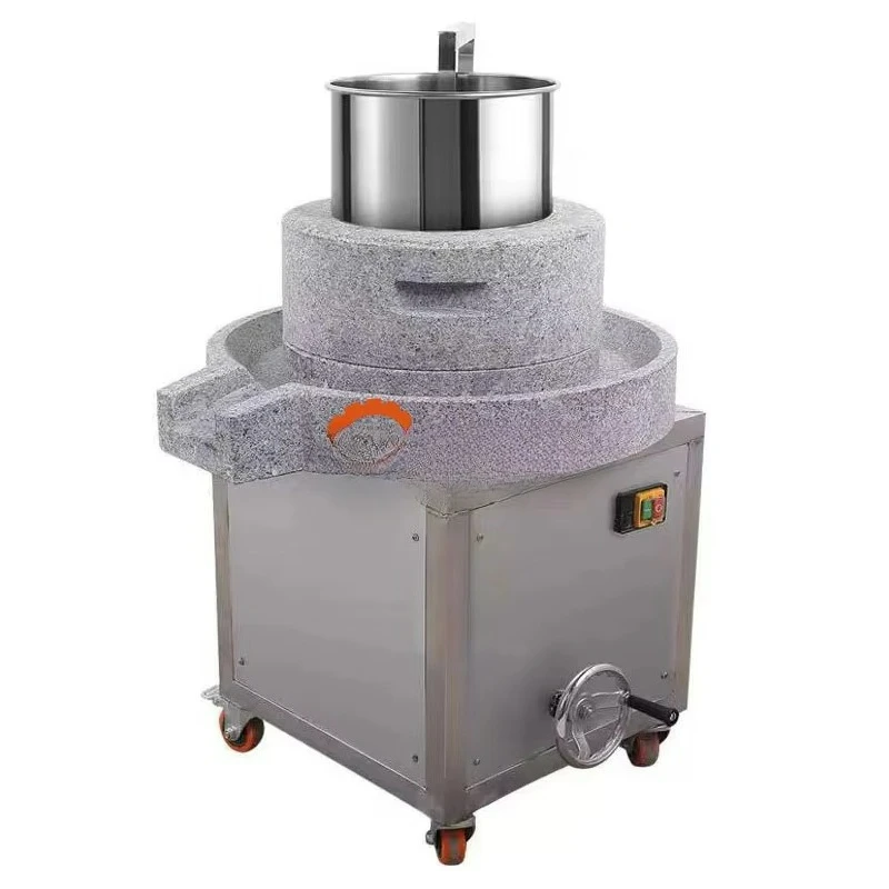 

Простая в эксплуатации каменная мельница для тахини, машина для производства кунжутной пасты, машина для приготовления рисового молока, каменная мельница для арахисовой пасты и кунжута