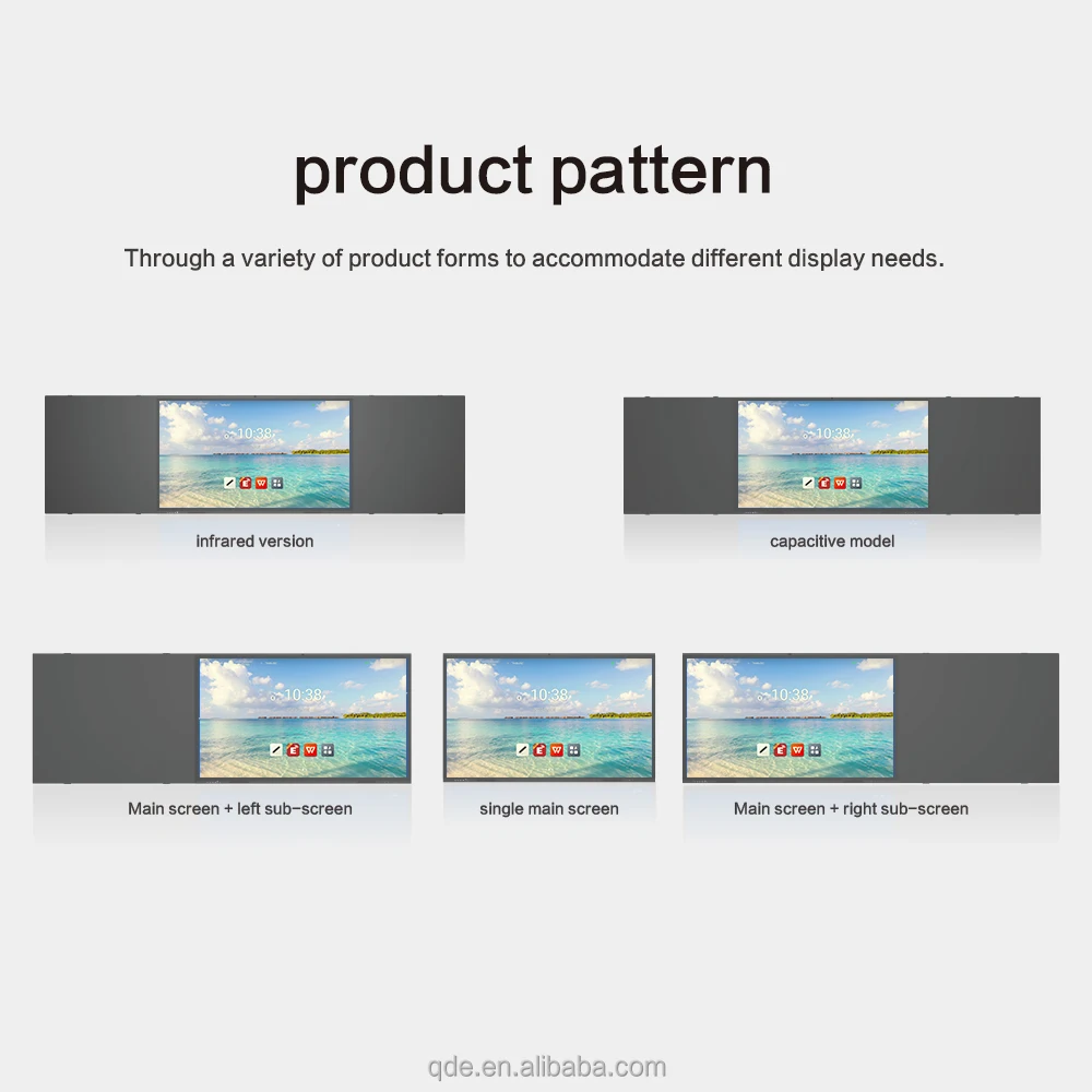 Cyfrowa tablica interaktywna LED 4K z inteligentnym ekranem dotykowym Nano Blackboard