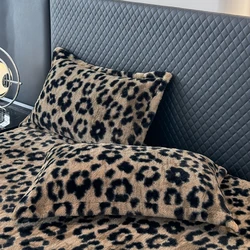2pcs Plush Pillowcase 48x74cm Cushion Cover Warm Pillowslip Rectangle Pillow Cover for Home Bed Soft Pillowsham kissenbezug
