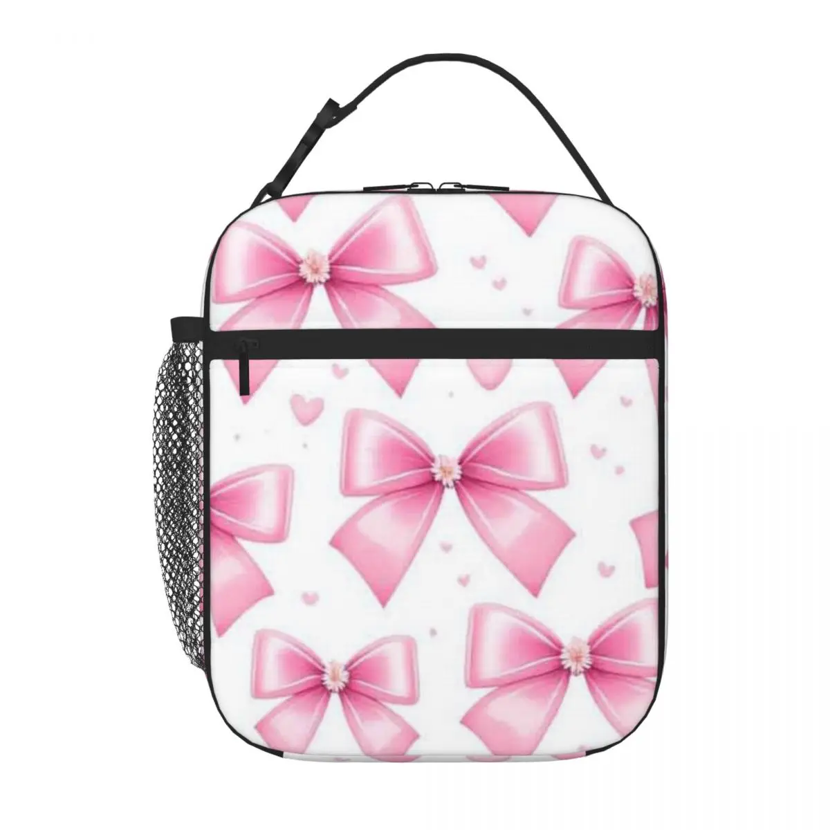 Bestselling Pink Ribbons Dual Use Office Lunch Bag Business Commute Carry Lunch Bag
