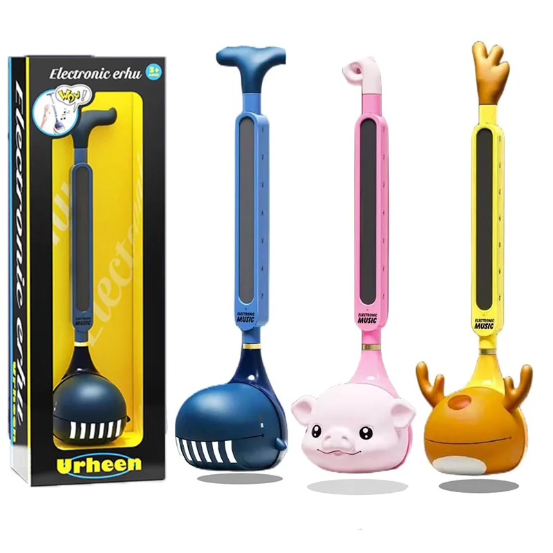 Otamatone Japanese Electronic Musical Instrument Portable Music Synthesizer Electric Tadpole Kawaii Educational Fun Gift For Kid