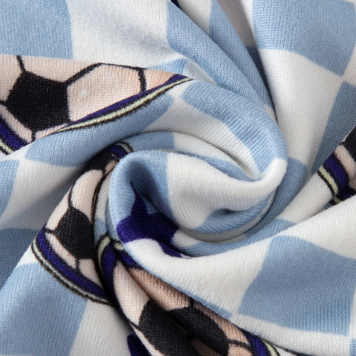 3-teiliges Frühling/Sommer-Kinderset, kurzärmelige Pyjamas, Shorts, feuchtigkeitsabsorbierende und bequeme Freizeithosen, modisch für zu Hause – Detail 11