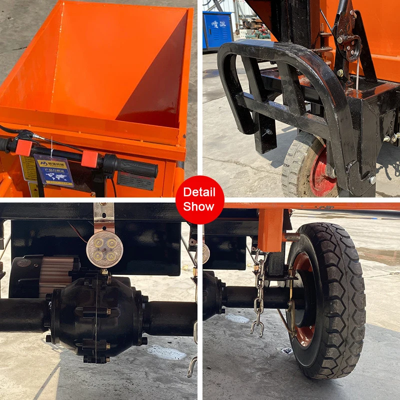 

TLF Chepest nd Hot Sle 3 Wheel Industril Wheelbrrow, Electric Hndcrt for Grden