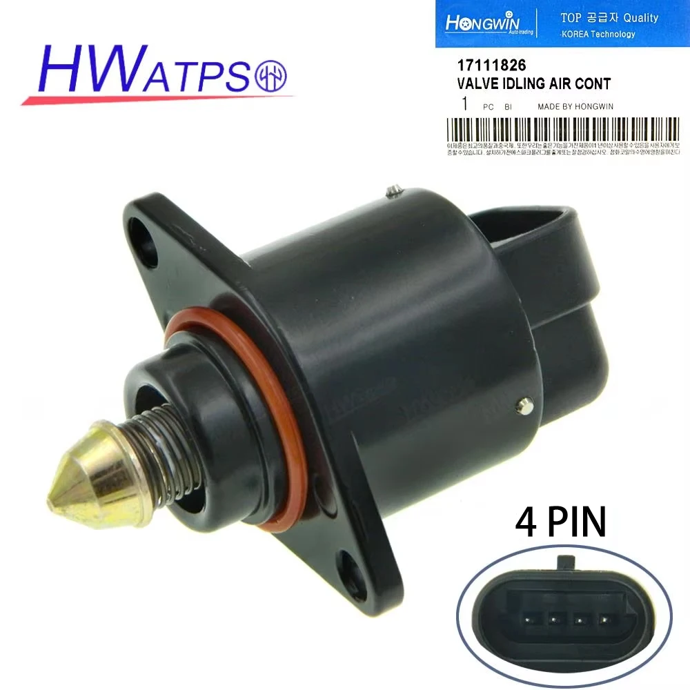 Válvula de control de aire inactivo de inyección de combustible 17111826   Se adapta al lápiz óptico Chevrolet Aveo Optra Chevy S10 Beretta Astro GMC Safari Sonoma Isuzu