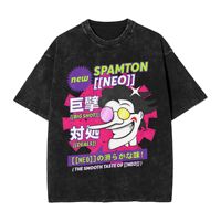 Fashion Men Women NEW Spamton NEO Deltarune Tee Shirt Oversize Washed  T Shirts Tops