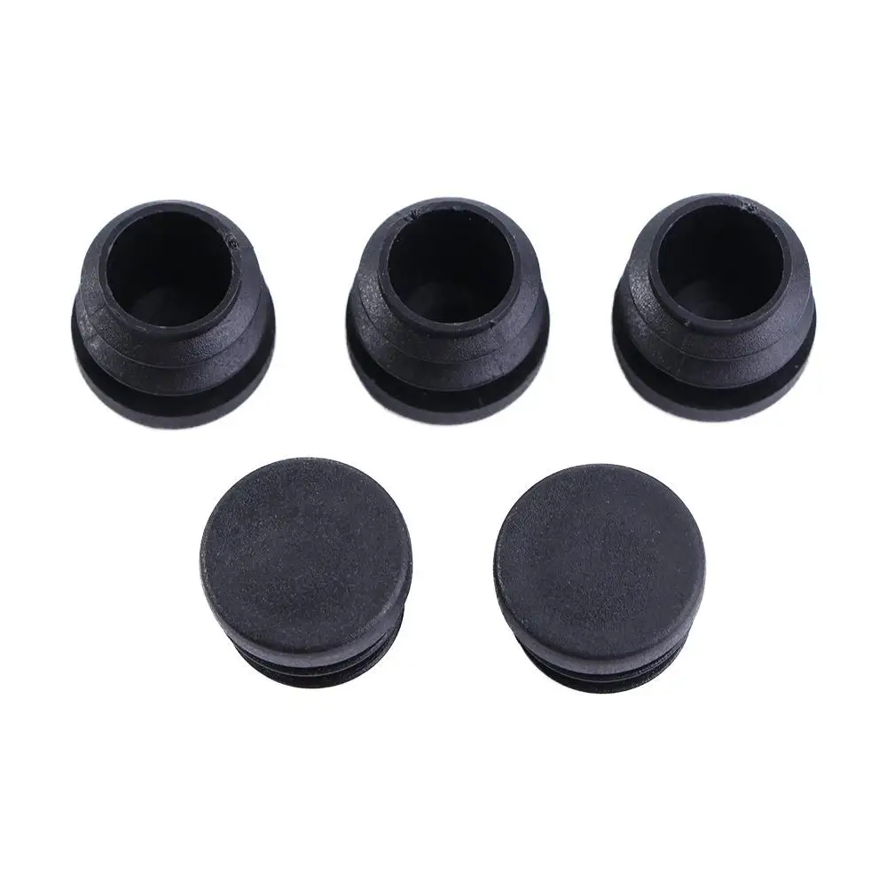 10Pcs Plastic Blanking End Cap Home Pipe Bump Furniture Leg Plug Floor Protector Tube Insert Plug Hole Cover