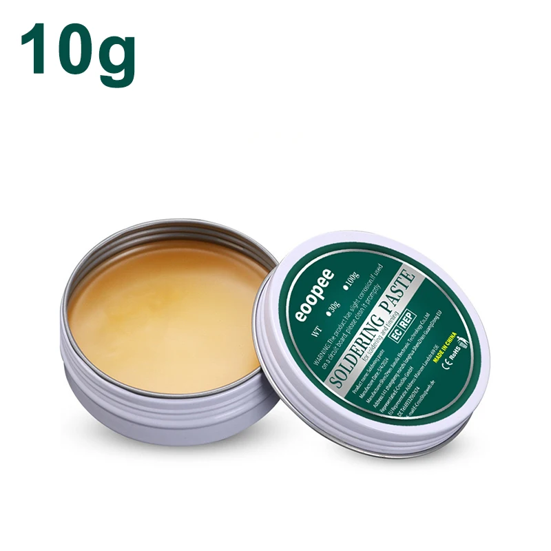 Lotpaste Kolophoniumflussmittel 10 g/30 g/100 g bleifreies Schweißflussmittel Eisenreparatur Schweißpaste Löttinn Lötöl Lötflussmittel – Detail 2