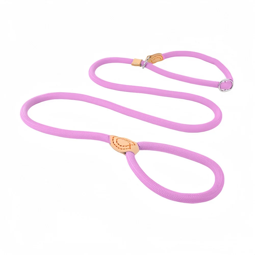 Heavy Duty Dog Slip Rope Lead Adjustable Training Leash For Dogs_voghion.com