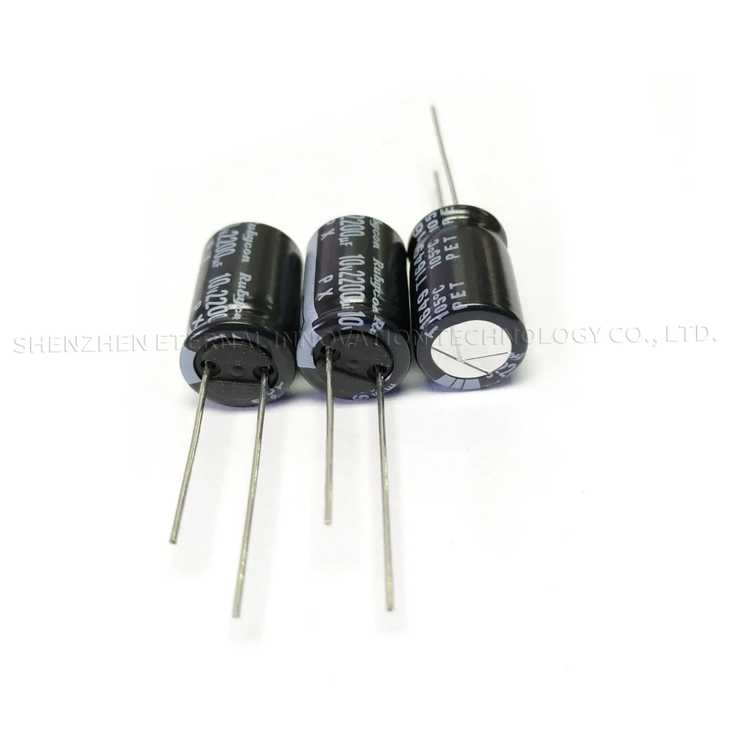 200pcs 10V2200UF PX 10X16 10PX2200MEFC10X16 Original Brand New Rubycon Electrolytic Capacitors Low Impedance Long Life