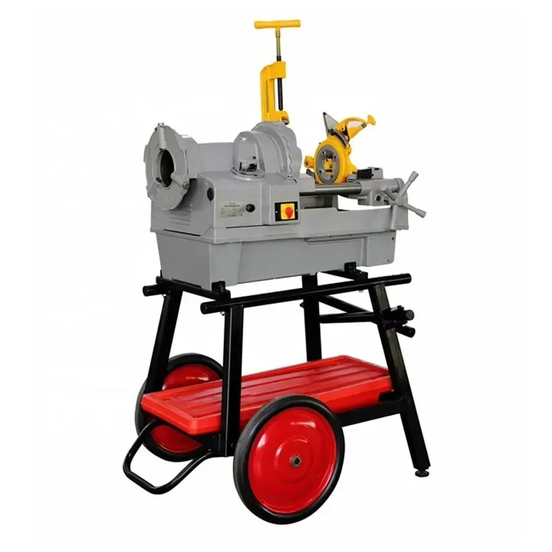 Electric Industrial 4 Inch NPT/BSPT Pipe Threading Machine Quick-open Die Head High Speed Steel CE