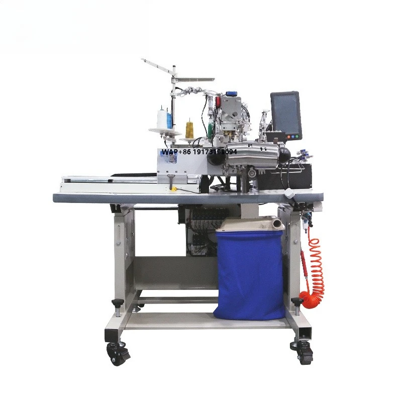 GC1276P-AT New Industrial Computerized Lock Stitch Sewing Machine Manual Feed Motor Iron Metal Construction High Productivity