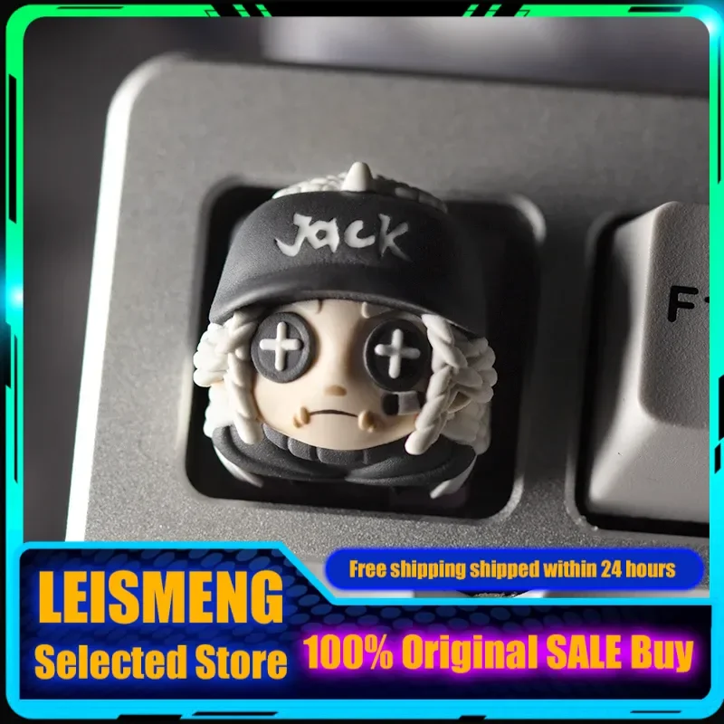 

Identity V anime themed keycaps resin mechanical keyboards 1pcs PC gaming keyboards collectible gifts customized keycaps