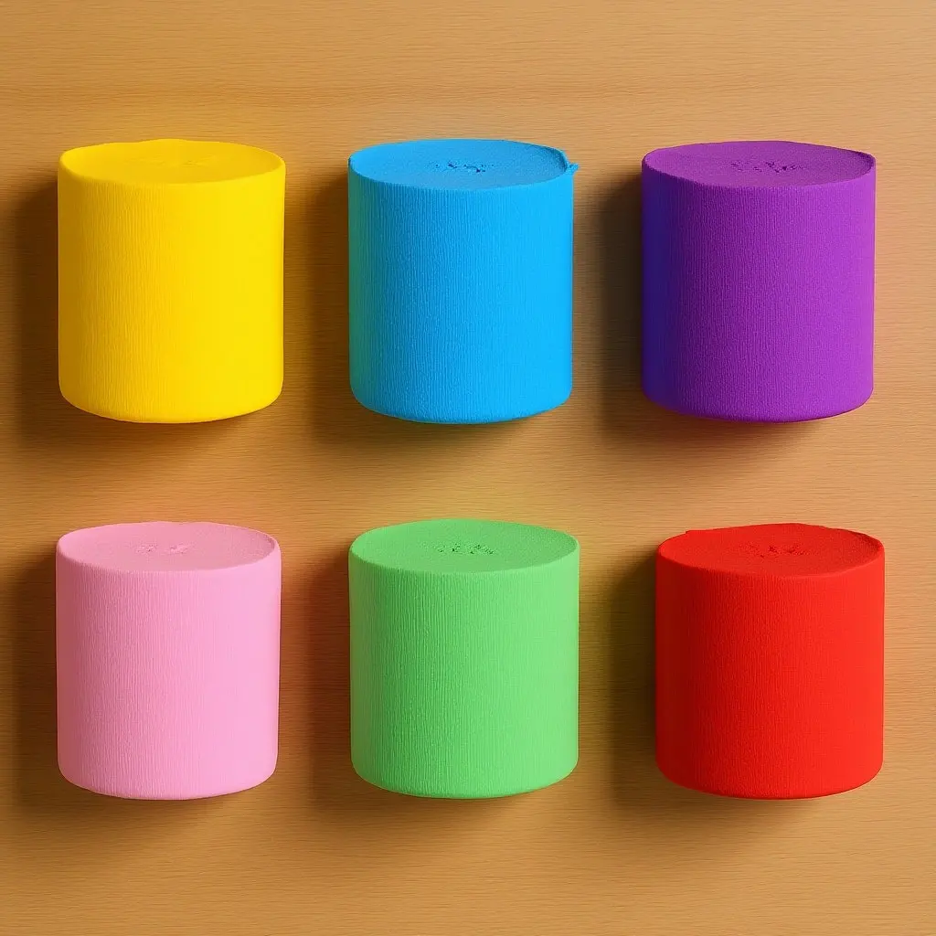 6 Rolls Crepe Paper…