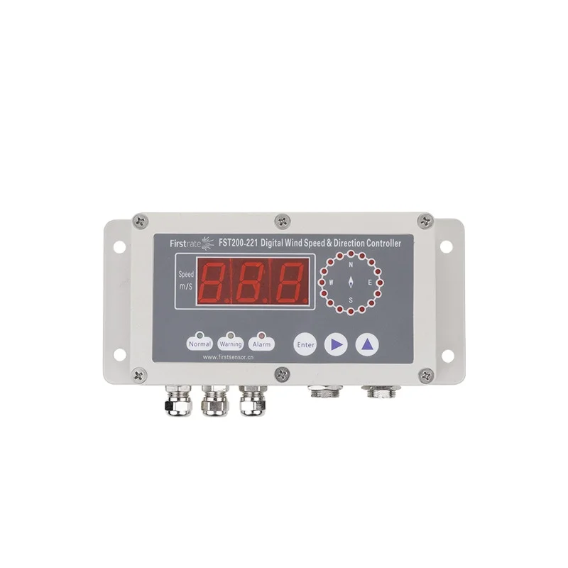 

Цифровое измерительное устройство 200-221: датчик скорости и направления ветра, контроллер сигнализации и дисплей