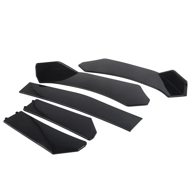 

Front Car Bumper Lip Body Kit Universal Splitter Spoiler Diffuser Canard Protector Air Dam Trim