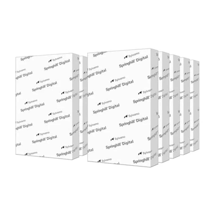 

Желтая копировальная бумага Springhill 8,5 x 11 дюймов, связь 24 фунта/60 фунтов, текст 89 г/м2, 5 000 листов, 10 цветов, цветная бумага для принтера с гладкими тонками