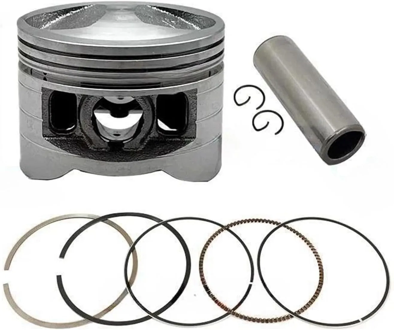 Motorcycle 54mm Big bore Piston Ring for Honda Super Cub 110 NBC110 C110 NBC 110 2009-2018 EFI PISTON KIT