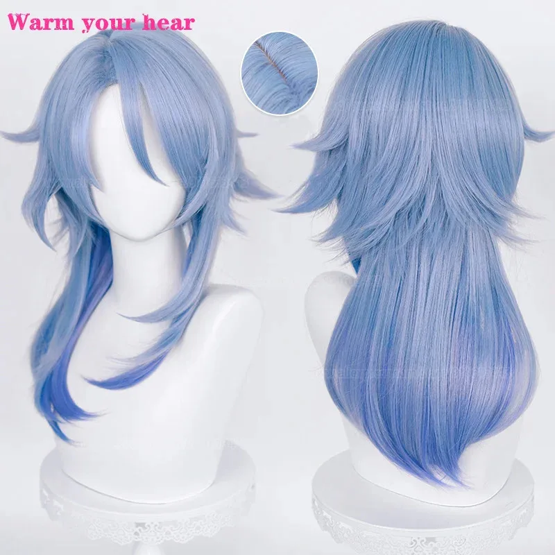High Quality Kuki Shinobu Yelan Tartaglia Diluc Venti Kazuha Barbara Xiao Kamisato Ayato Eula Klee Cosplay Wig view 3