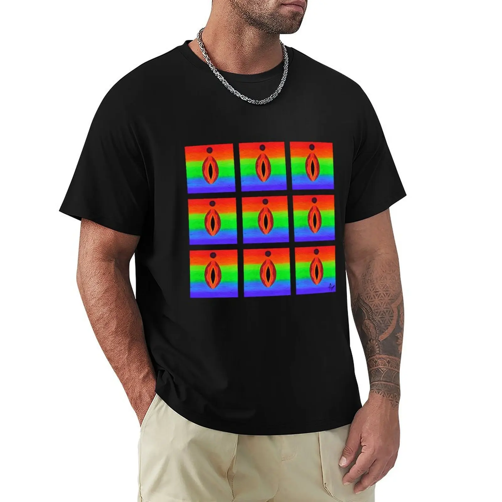

Neon Vulva Energy T-Shirt Lightweight Gym Training T-Shirt