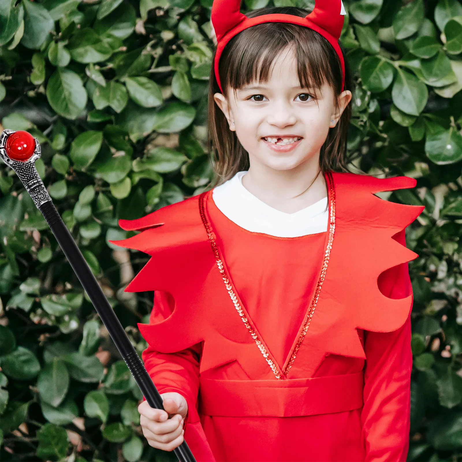 할로윈 지팡이 발톱 볼 장식 지팡이 소품 어린이 마법사 왕 코스프레 의상 파티 소품 할로윈 지팡이