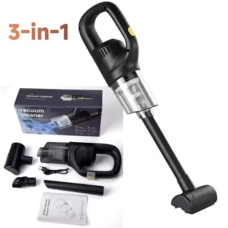 Portable Rehargeable Handheld Vacuum Wireless Handheld Vacuum Cleaner Auto For Home Car Pet Mini Cordless Vacuum Cleaner 2024
